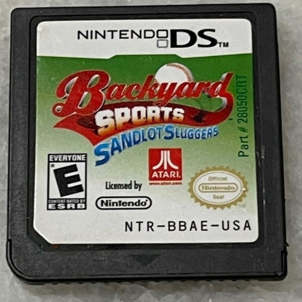 Backyard Sports Sluggers Nintendo Ds
